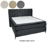 FM 5 Lux kontinentalseng 180 x 200 cm