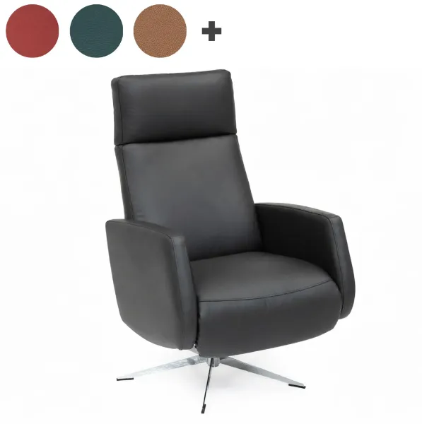 Hjort Knudsen 8060 Recliner i skinn