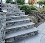 Trinn lys Oppdal natur - 335 cm i fallende lengder, T: 20-30mm - Minera Skifer