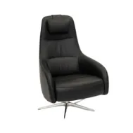 Hjort Knudsen 7698 Hvilestol i skinn