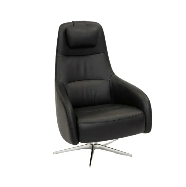 Hjort Knudsen 7698 Hvilestol i skinn