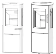 Reservedel - Brennplatesett komplett til Lotus Mira og Liva med sideglass