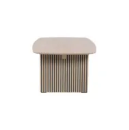 Casø 500 Sofabord Ø60x42,5 cm Hvitoljet Eik