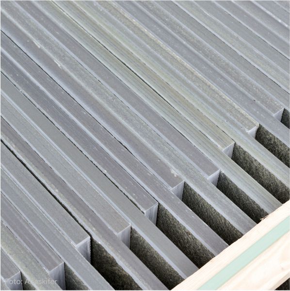 Trinn Altaskifer - 32,5 cm i fallende lengder, T: 25mm