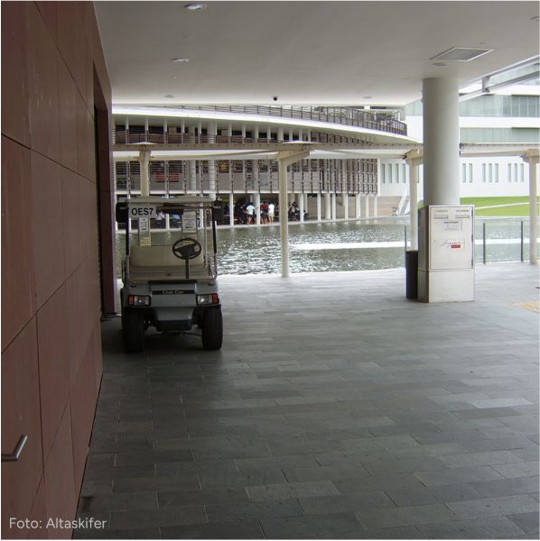 Trinn Altaskifer - 32,5 cm i fallende lengder, T: 25mm