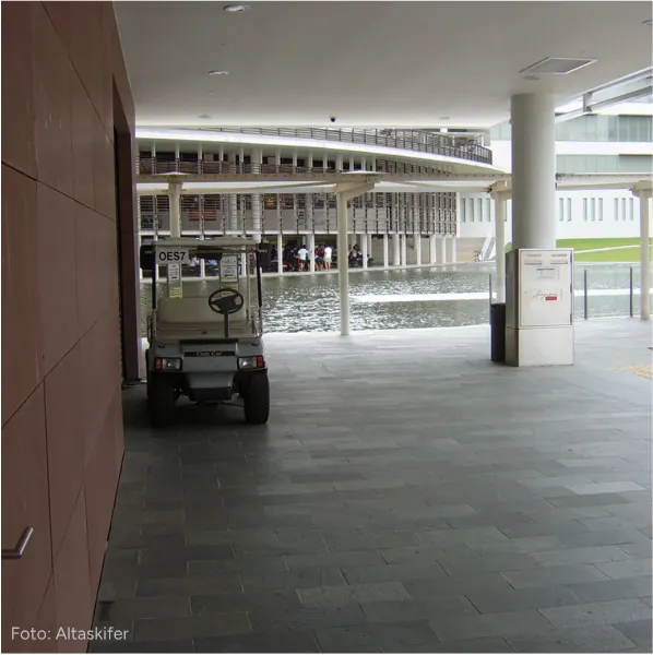 Trinn Altaskifer - 32,5 cm i fallende lengder, T: 25mm