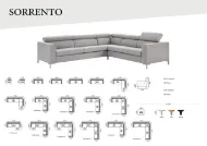 Sorrento Hjørnesofa med sjeselong