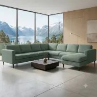 Home hjørnesofa med sjeselong