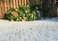 Belegningsstein Plaza dren grå - 20 x 20 x 7 cm