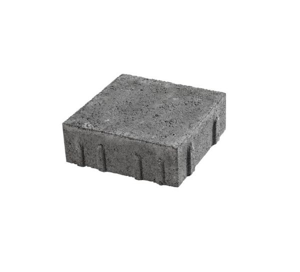 Belegningsstein Plaza dren grå - 20 x 20 x 7 cm