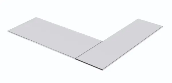 Nordpeis Pisa gulvplate i klart glass